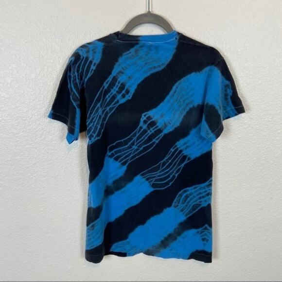 BMX Biker Street Savage Single Stitch T-Shirt S Retro Tie Dye Vintage Funky - Picture 7 of 14